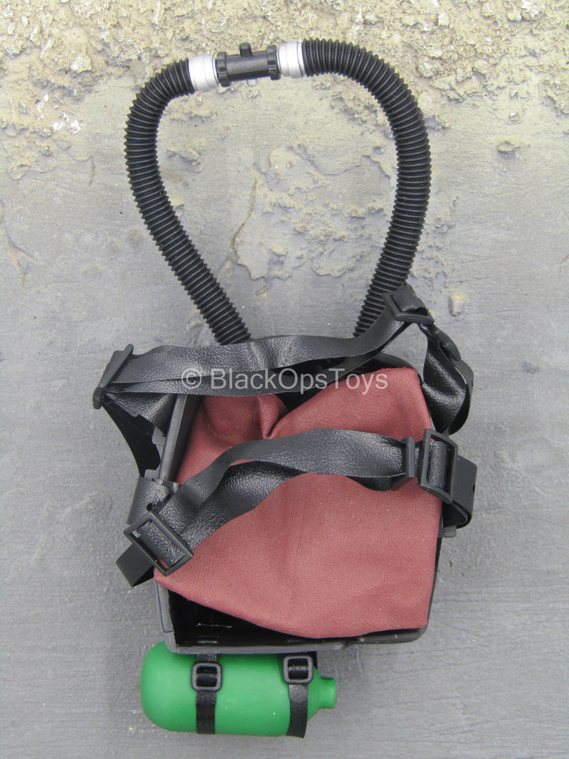 Load image into Gallery viewer, Navy Seal HALO UDT - Black Rebreather
