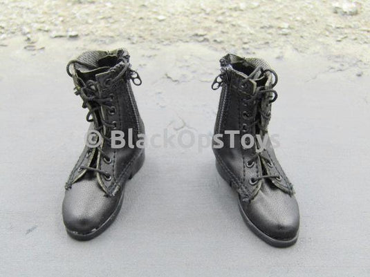 Republic of China Air Force 401st Black Combat Boots Foot Type