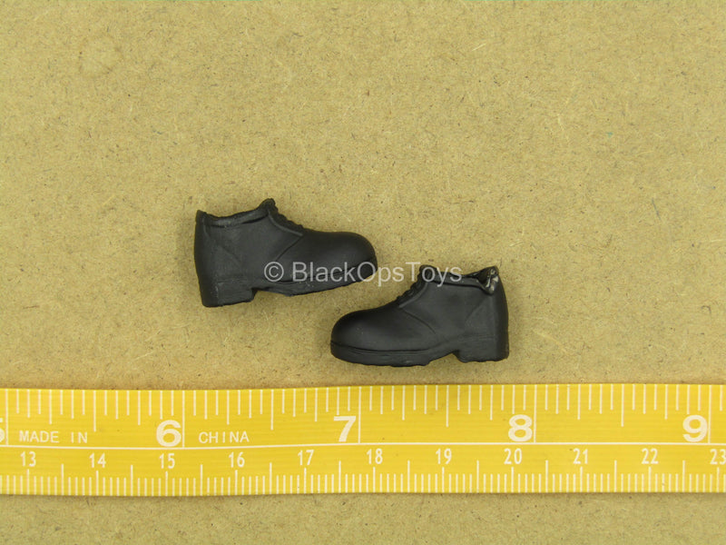 Load image into Gallery viewer, 1/12 - Black Boots (Peg Type)
