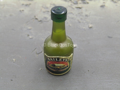 Green Alcohol Bottle