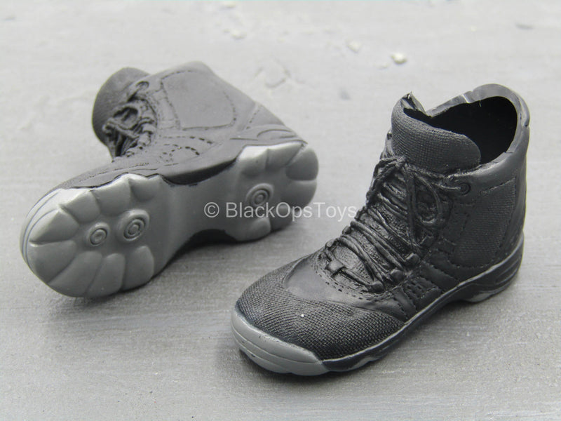 Navy Seal HALO UDT Black Combat Boots Foot Type