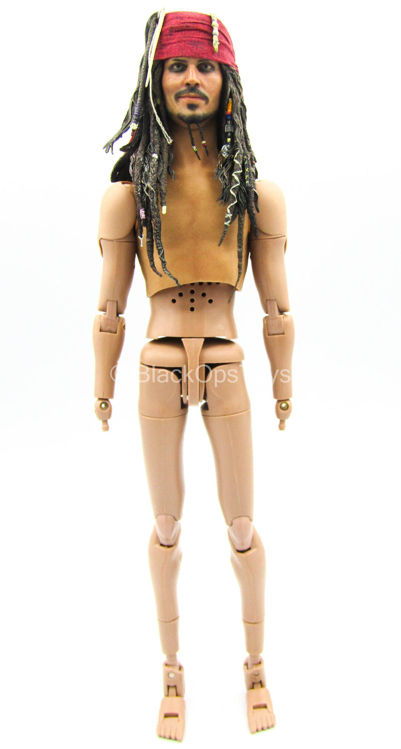 Load image into Gallery viewer, POTC - Pirate Jack Sparrow - Male Talking Body w/Head Sculpt

