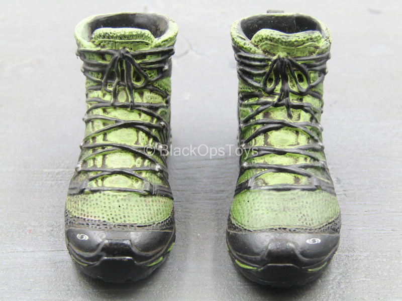 Load image into Gallery viewer, NSWDG - Tandem HALO - Green Combat Boots (Peg Type)

