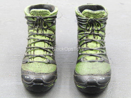 NSWDG - Tandem HALO - Green Combat Boots (Peg Type)