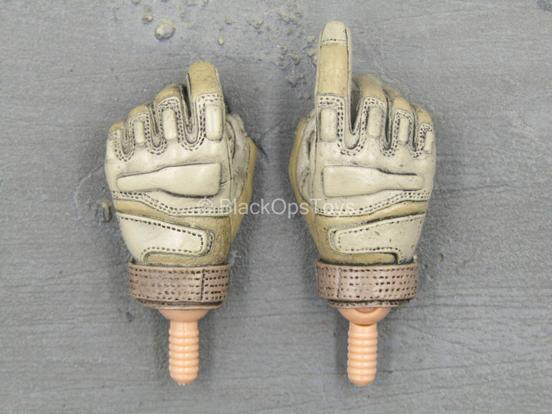 Load image into Gallery viewer, USAF CCT - Tan Gloved Right Trigger Hand Set
