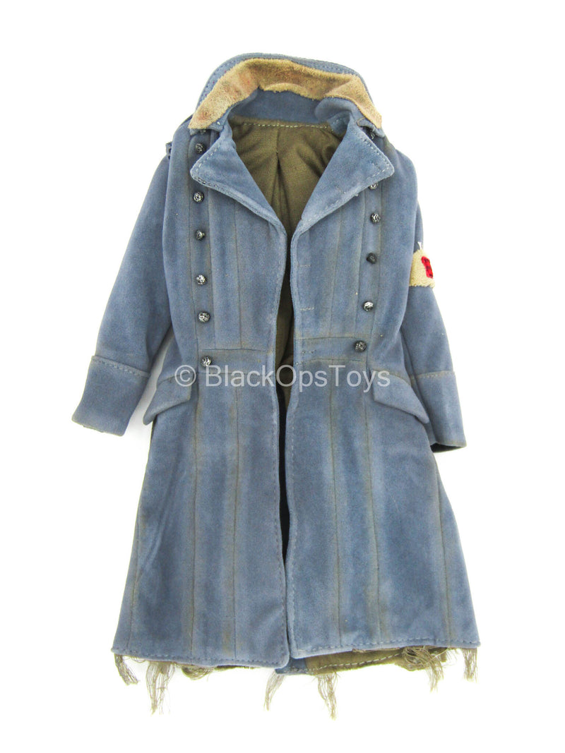 Load image into Gallery viewer, TERMINATOR - Marcus Wright - Blue Trench Coat
