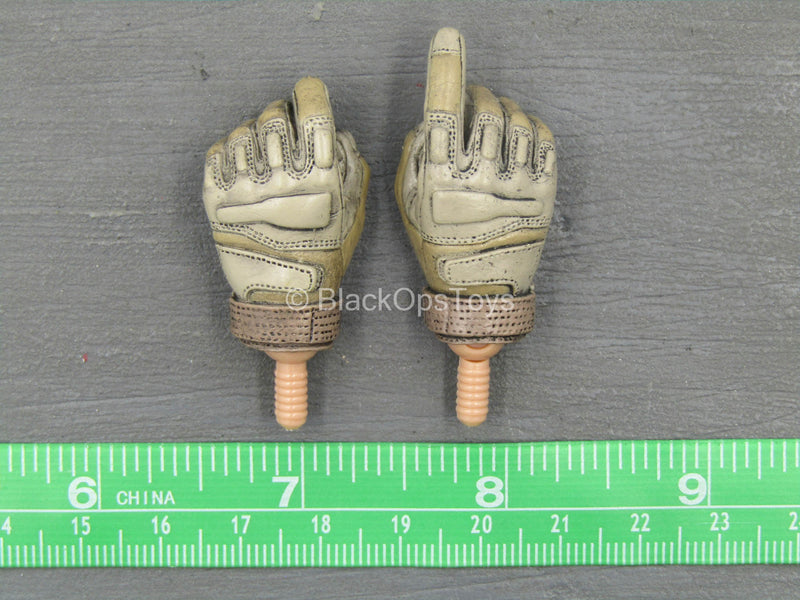 Load image into Gallery viewer, USAF CCT - Tan Gloved Right Trigger Hand Set

