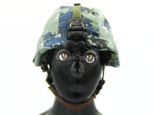 PLA Airborne Trooper - AF Type 07 Pixelated Helmet