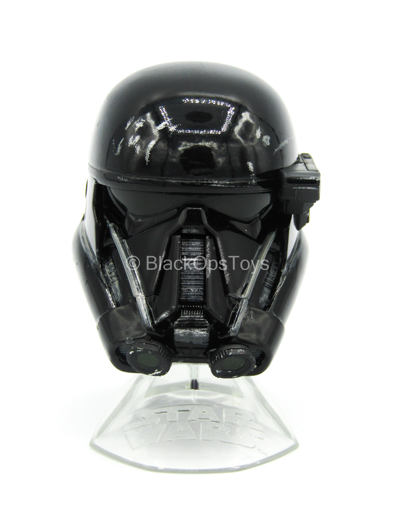 Load image into Gallery viewer, Star Wars - Metal &quot;Death Trooper&quot; Helmet On Stand
