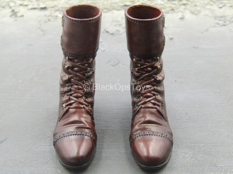 Load image into Gallery viewer, Fantastic Beasts - Newt - Brown Boots (Peg Type)
