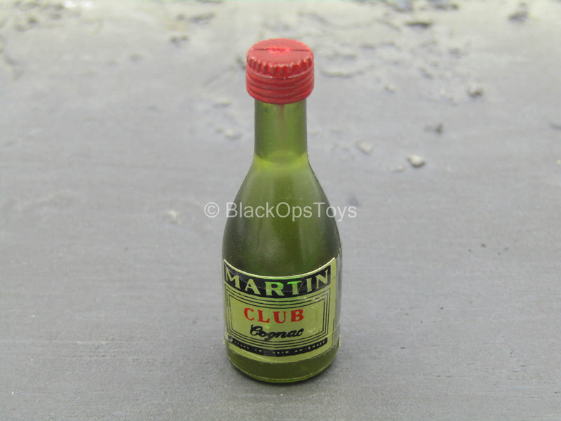 Load image into Gallery viewer, Olive Green &quot;Martin Club Cognac&quot; Liquor Bottle
