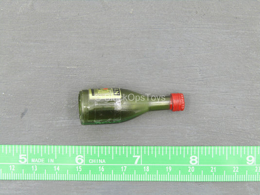 Olive Green "Martin Club Cognac" Liquor Bottle