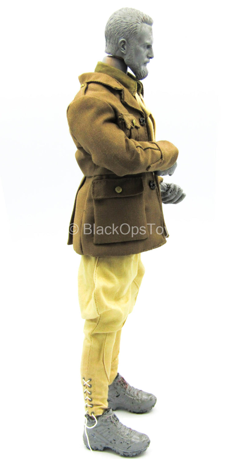 Load image into Gallery viewer, WWII - British Guards Officer - Brown British Officer Uniform Set
