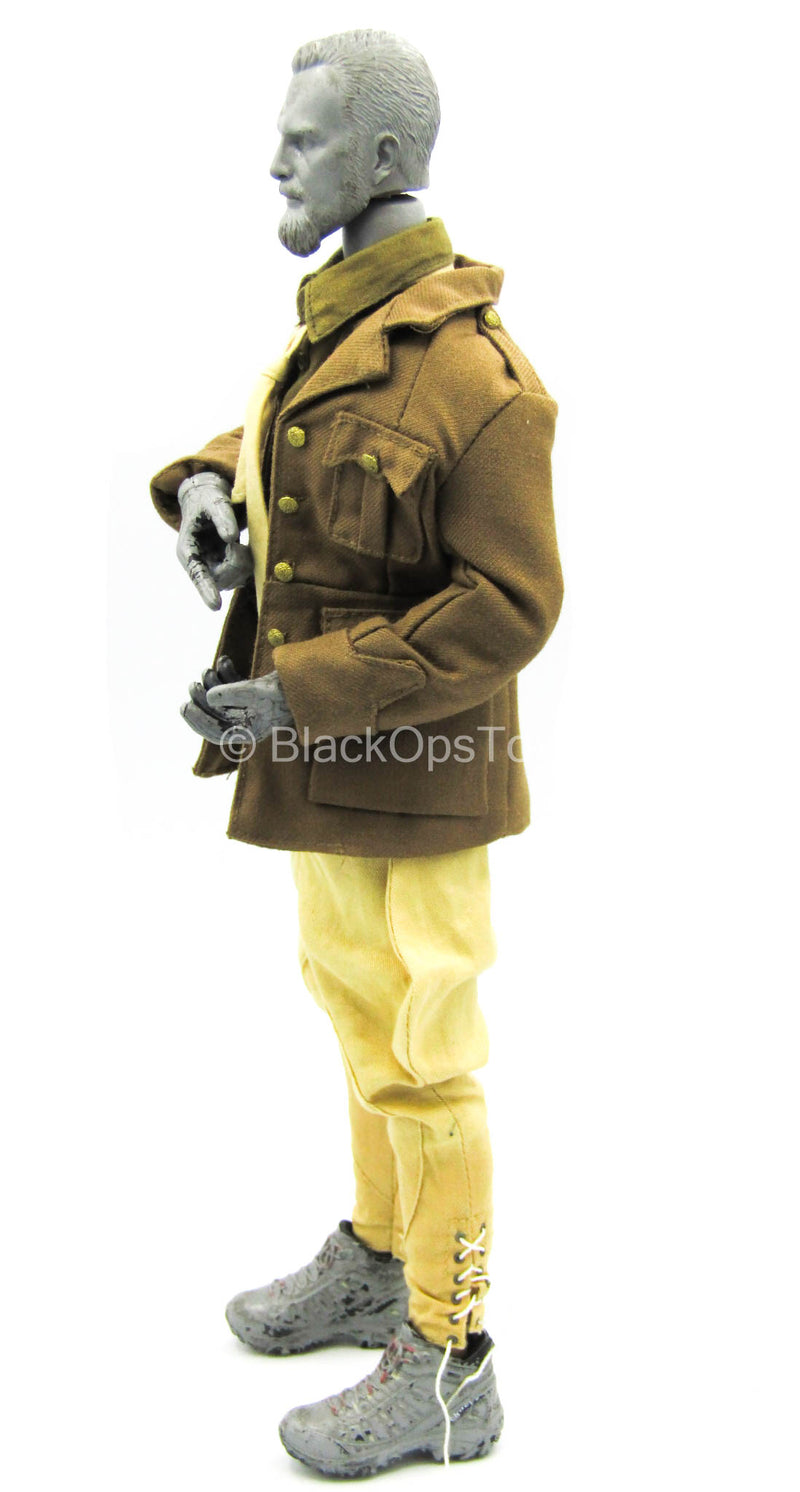 Load image into Gallery viewer, WWII - British Guards Officer - Brown British Officer Uniform Set
