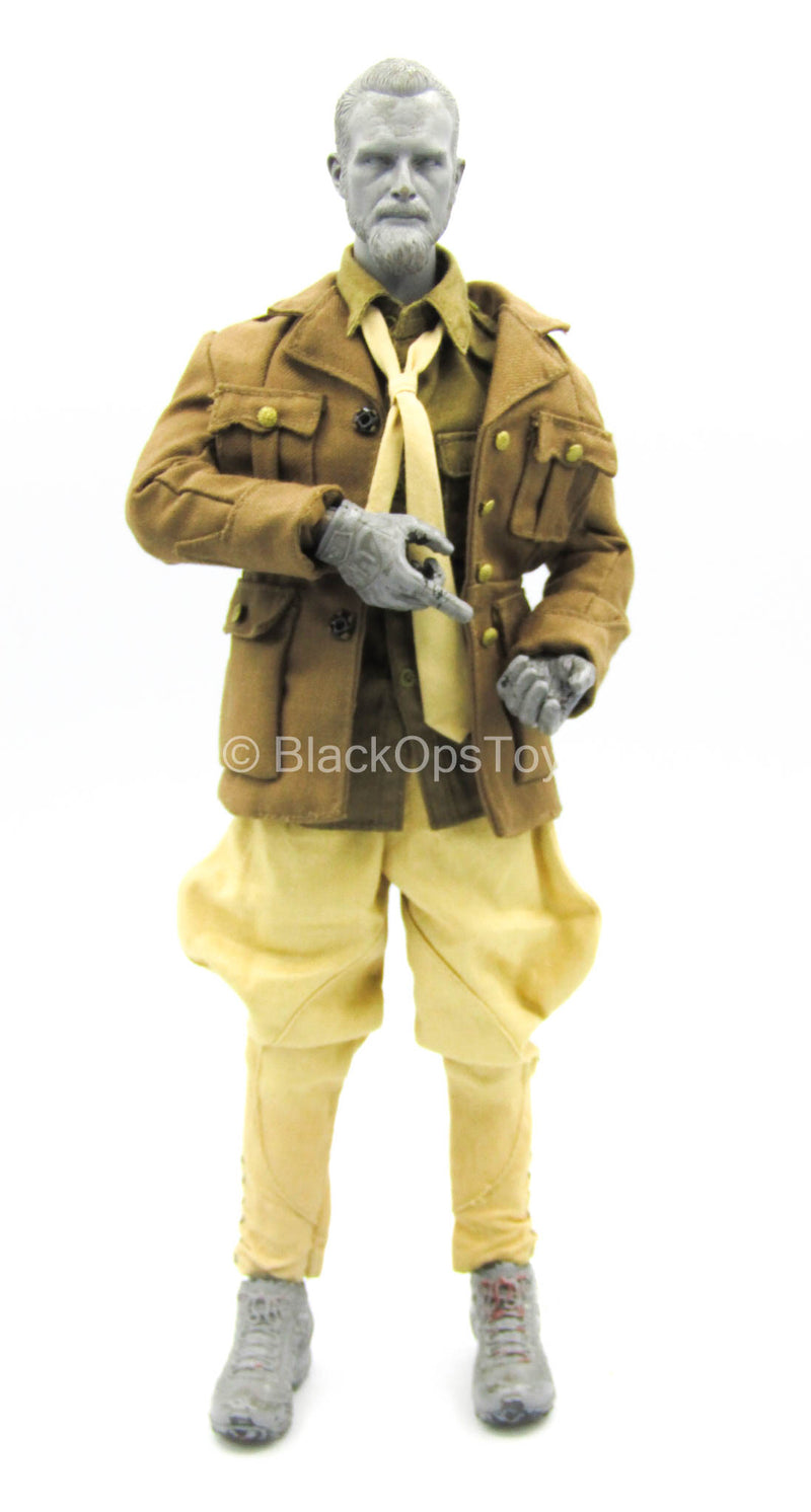 Load image into Gallery viewer, WWII - British Guards Officer - Brown British Officer Uniform Set
