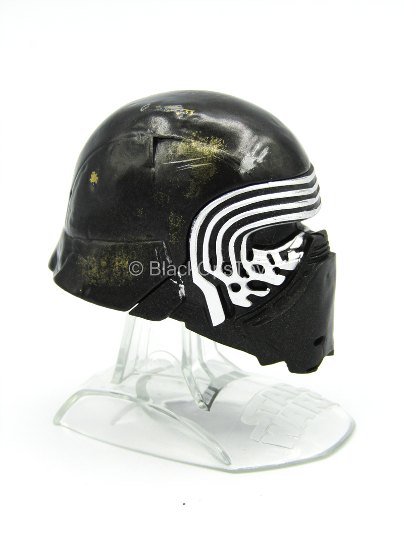 Load image into Gallery viewer, Star Wars - Metal &quot;Kylo Ren&quot; Helmet On Stand
