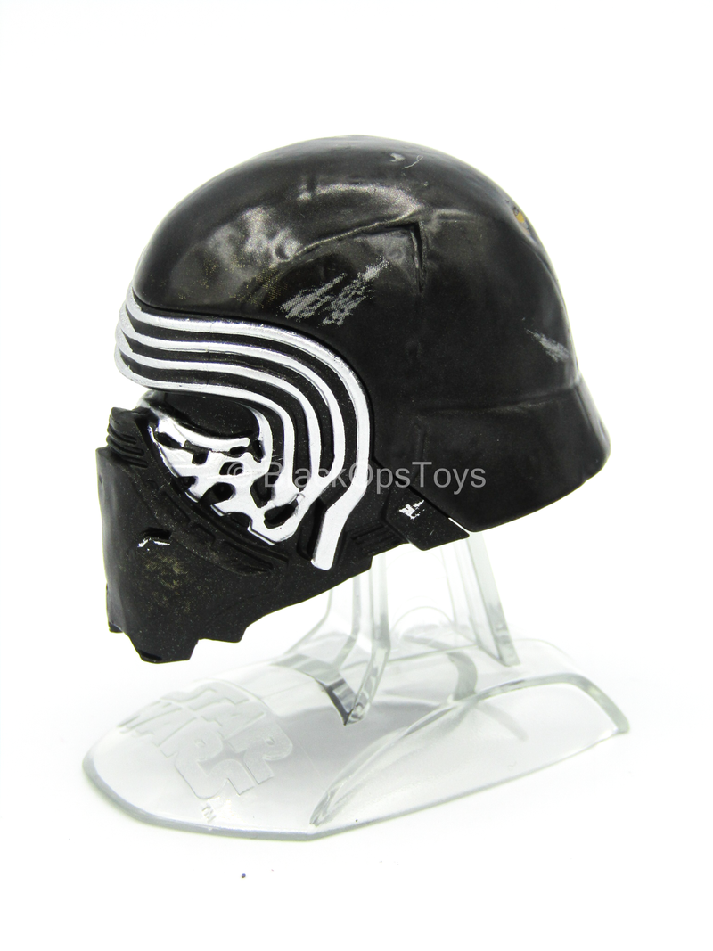 Load image into Gallery viewer, Star Wars - Metal &quot;Kylo Ren&quot; Helmet On Stand
