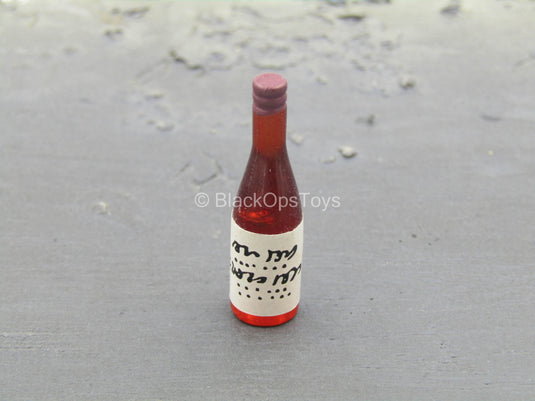 Red Liquor Bottle