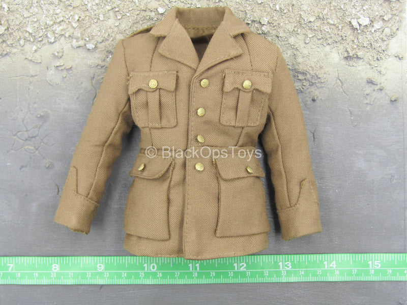 Load image into Gallery viewer, WWII - British Guards Officer - Brown British Officer Uniform Set
