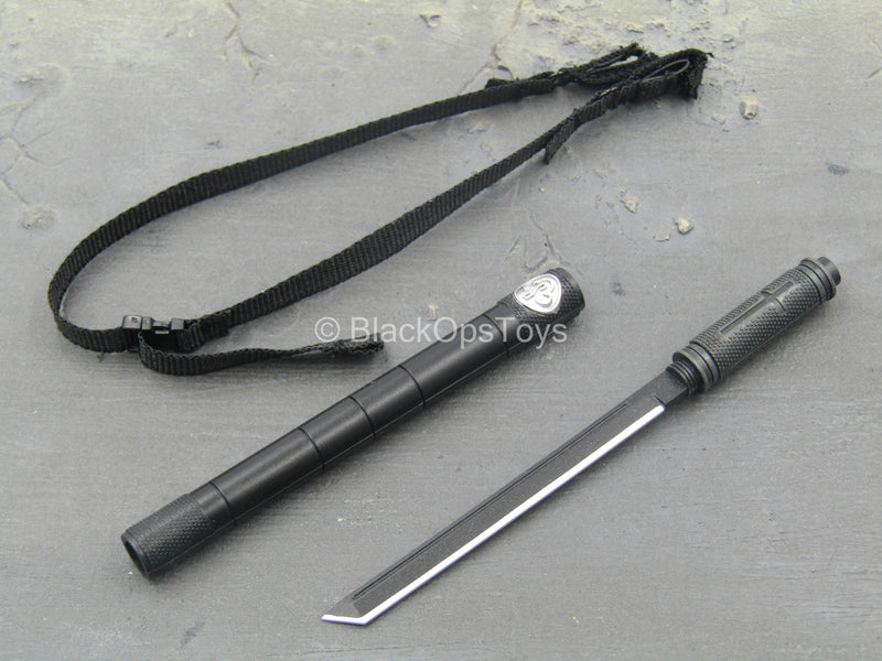 Load image into Gallery viewer, Club 2 - Van Ness SLE - Black Sword w/Sheath &amp; Sling
