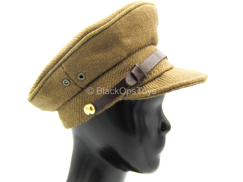 Load image into Gallery viewer, WWII - British Guards Officer - Brown Officer Hat
