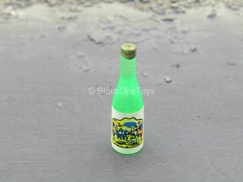 Green Bottle Of Alcohol