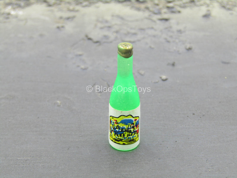 Load image into Gallery viewer, Green Bottle Of Alcohol
