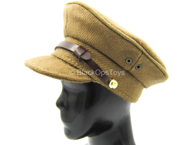 Load image into Gallery viewer, WWII - British Guards Officer - Brown Officer Hat
