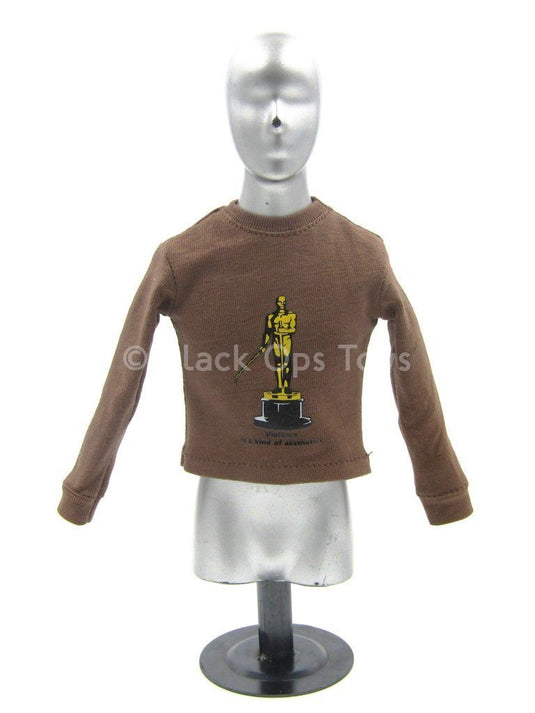 Heart 5 - Bowen - Brown "Violence Is A Kind Of Aesthetics" Shirt