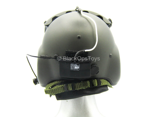 US Army Pilot - HGU-56/P Helmet w/Skull Maxillofacial Shield