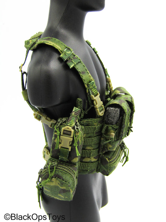 Private Military Contractor - Woodland Chest Rig