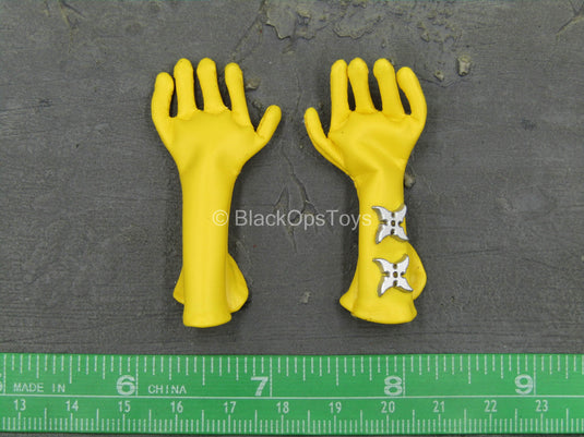 GI Joe Scarlett - Yellow Female Gloves
