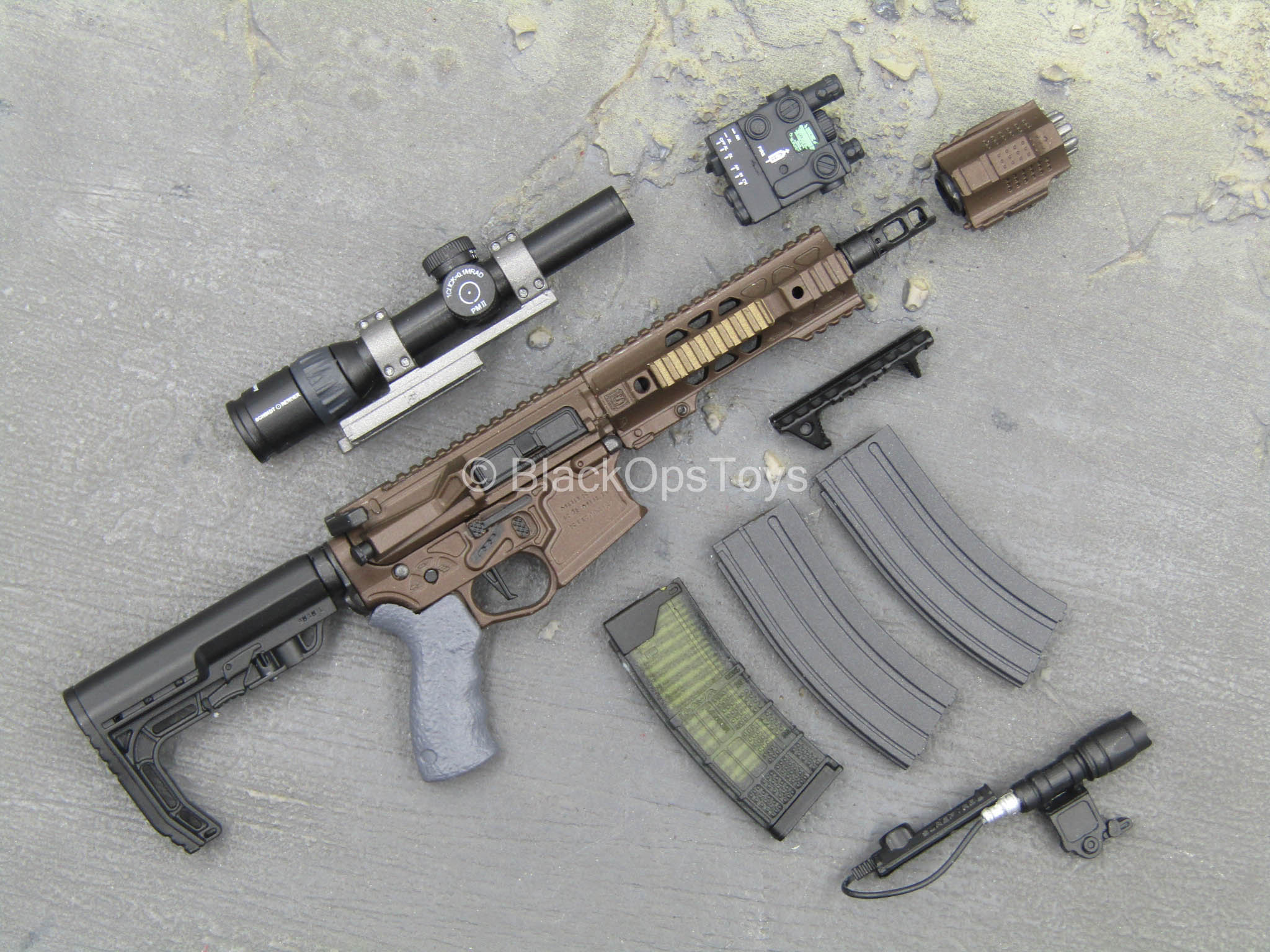Sully Custom Sully Custom - 5.56 Compact Rifle w/Attachment Set – BlackOpsToys