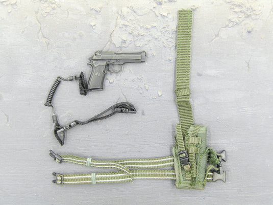 NSW Forces - Desert Ops - Baretta M9 Pistol w/Drop Leg Holster