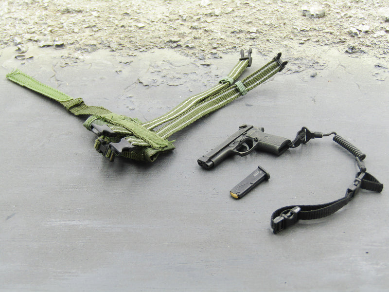 Load image into Gallery viewer, NSW Forces - Desert Ops - Baretta M9 Pistol w/Drop Leg Holster
