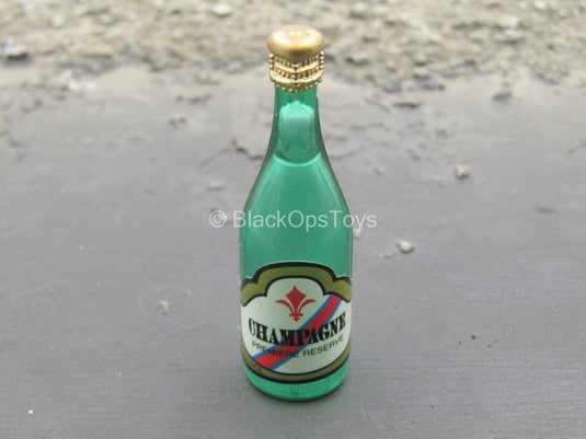 Green Champagne Bottle