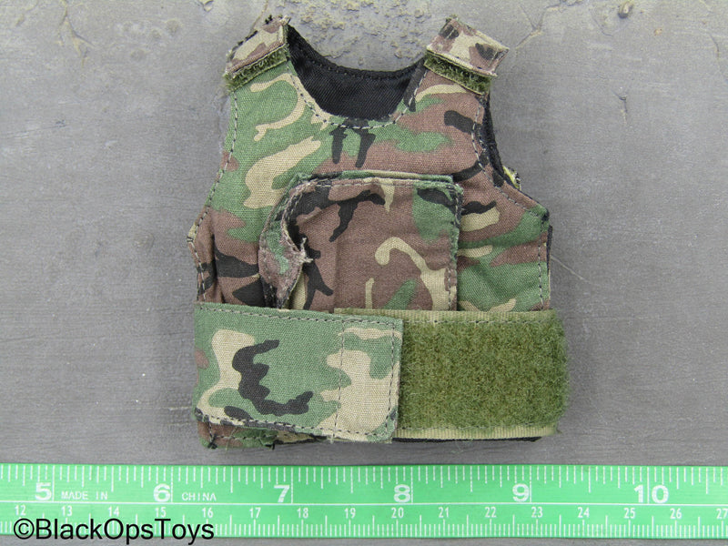 Load image into Gallery viewer, 101st Airborne - Saw Gunner - Woodland Plate Carrier Vest
