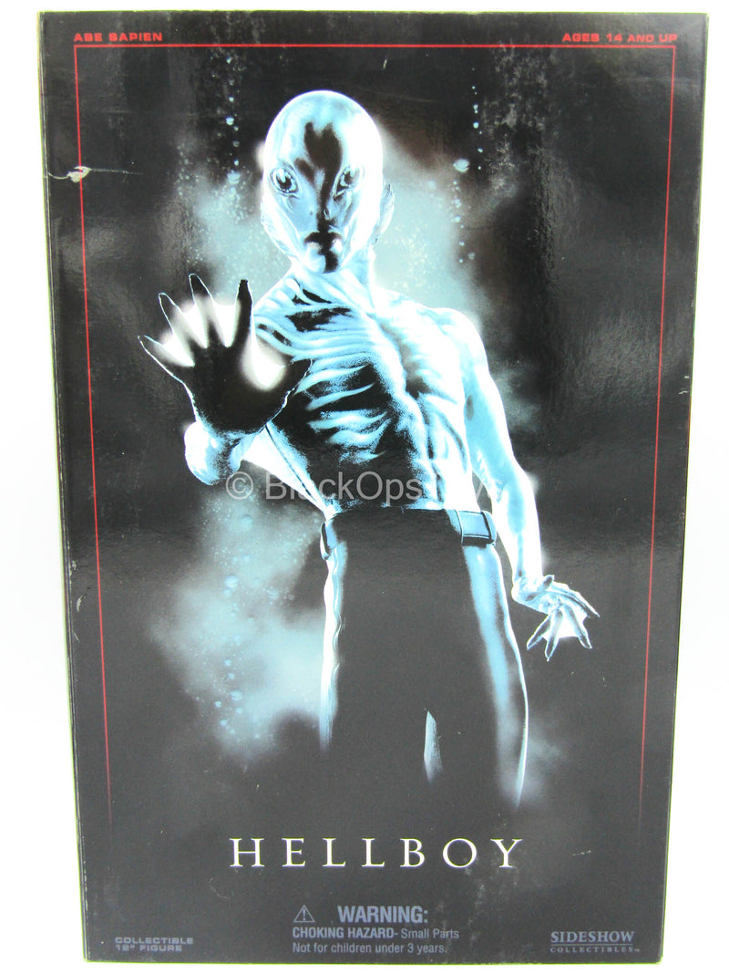 Load image into Gallery viewer, Hellboy - Abe Sapien - Blue Male Head Sculpt w/Breathing Device
