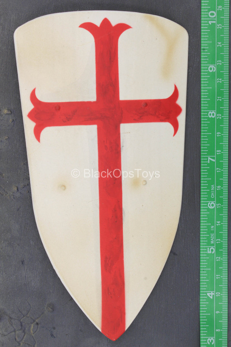 Load image into Gallery viewer, Monty Python THG - Sir Galahad Red &amp; White Shield
