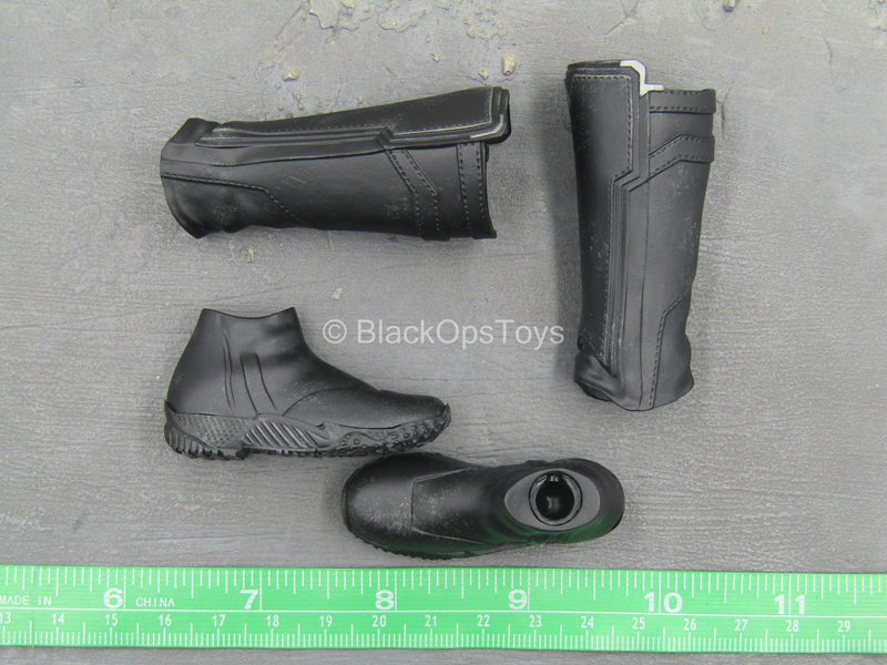 Load image into Gallery viewer, Avengers Endgame - Thor - Black 2-Part Boots (Peg Type)
