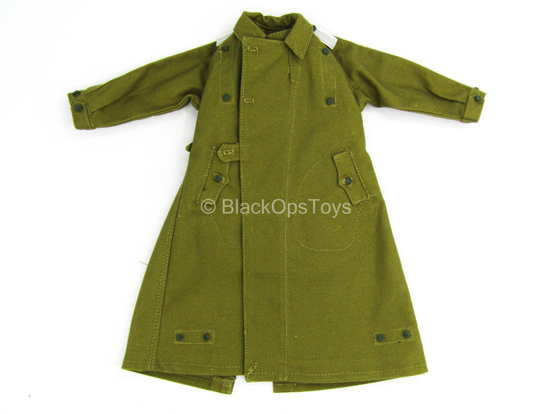 Load image into Gallery viewer, WWII - German Afrika Korps - Green Military Coat
