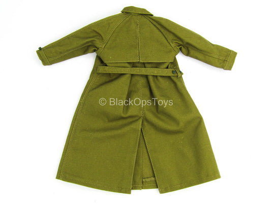 WWII - German Afrika Korps - Green Military Coat