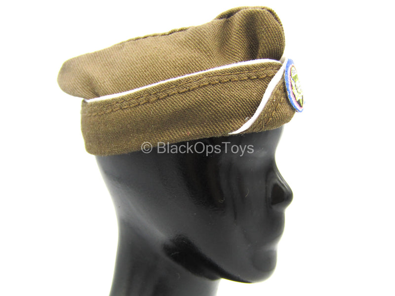 Load image into Gallery viewer, WWII - 101st Airborne Division - Brown Overseas Hat
