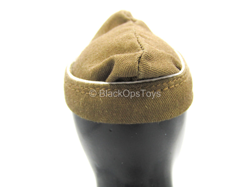 Load image into Gallery viewer, WWII - 101st Airborne Division - Brown Overseas Hat
