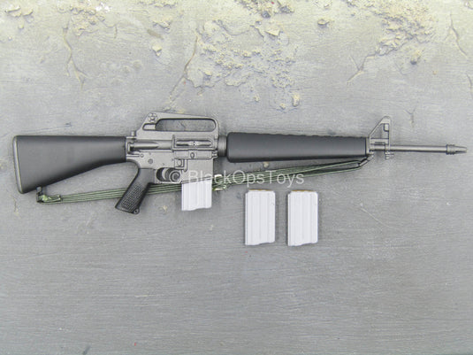 Vietnam - USMC - Black M16 Rifle w/Sling