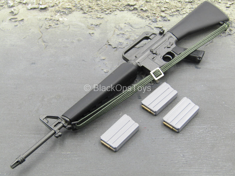 Load image into Gallery viewer, Vietnam - USMC - Black M16 Rifle w/Sling
