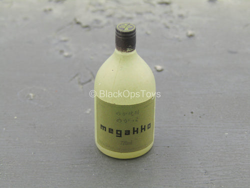 White Alcohol Bottle