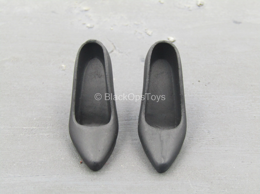 Female Business Wear - Black High Heel Shoes