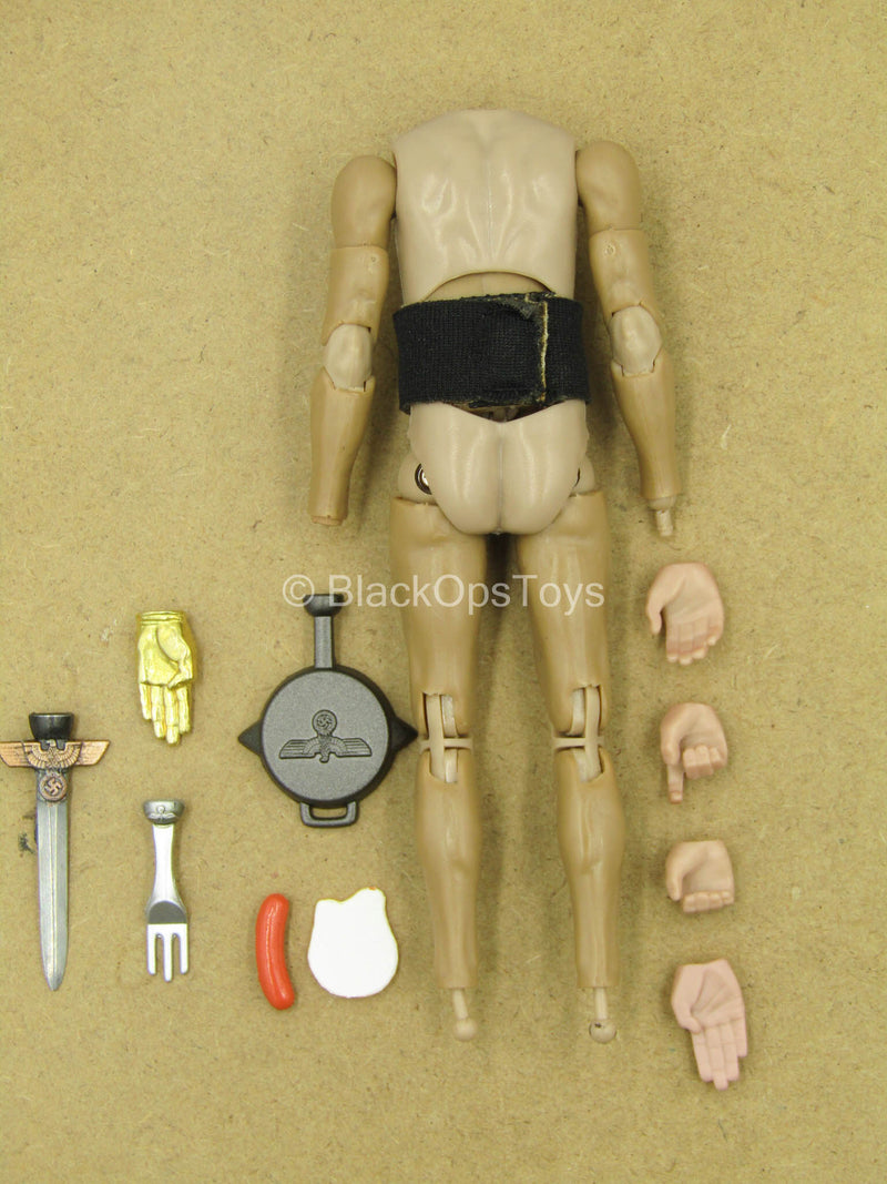Load image into Gallery viewer, 1/12 - WWII - Bean-Gelo Iron Hand - Male Base Body w/Magnetic Hands
