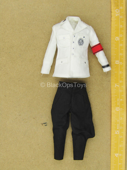1/12 - WWII - Bean-Gelo Iron Hand - White Uniform w/Black Pants